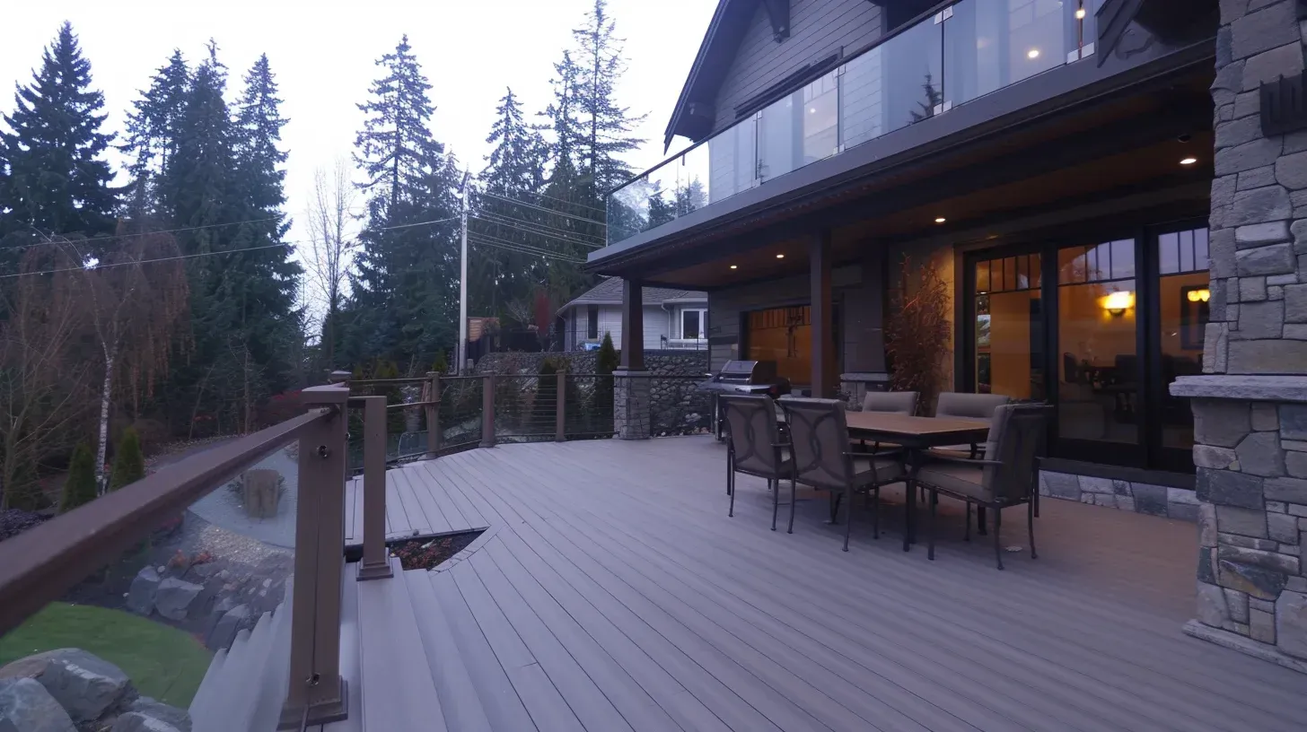 Deck leveling and repair Vancouver fixing sagging boards, weak posts, and uneven framing. Deck Builders Vancouver provide structural reinforcement and longevity upgrades. Ideal for aging or poorly built decks.
Outdoor living deck Vancouver integrating planters, benches, pergolas, and built-in features. Deck builders Vancouver craft customized outdoor spaces with functional design. Perfect for lifestyle-focused upgrades.