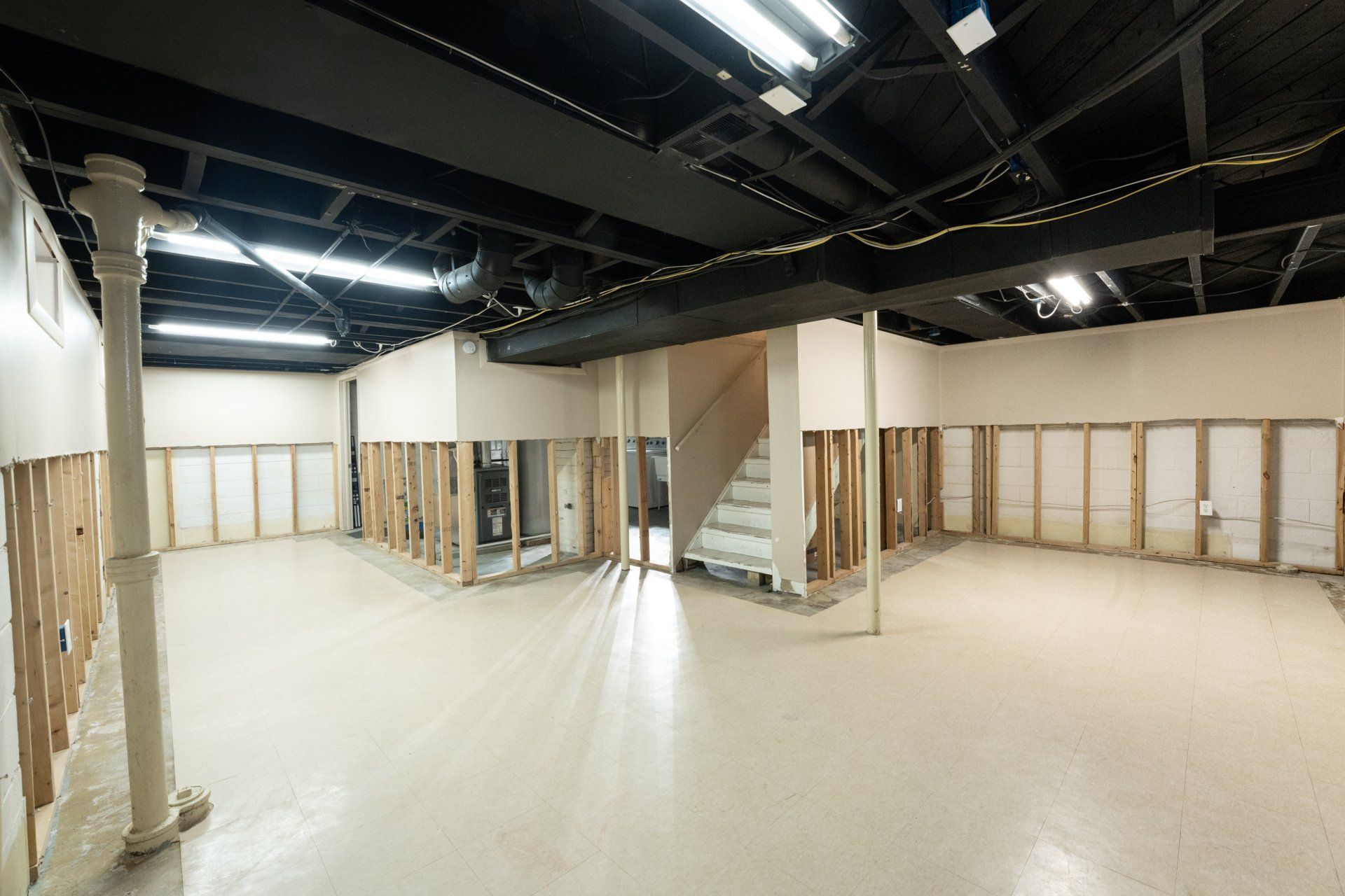 Basement remodeling done by our professionals
