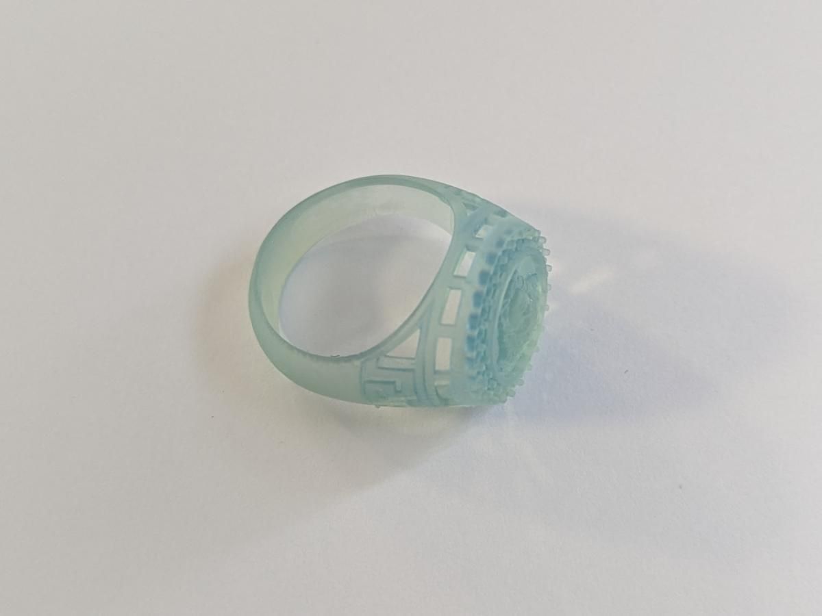 3D printing Nottingham castable mould for jewellery