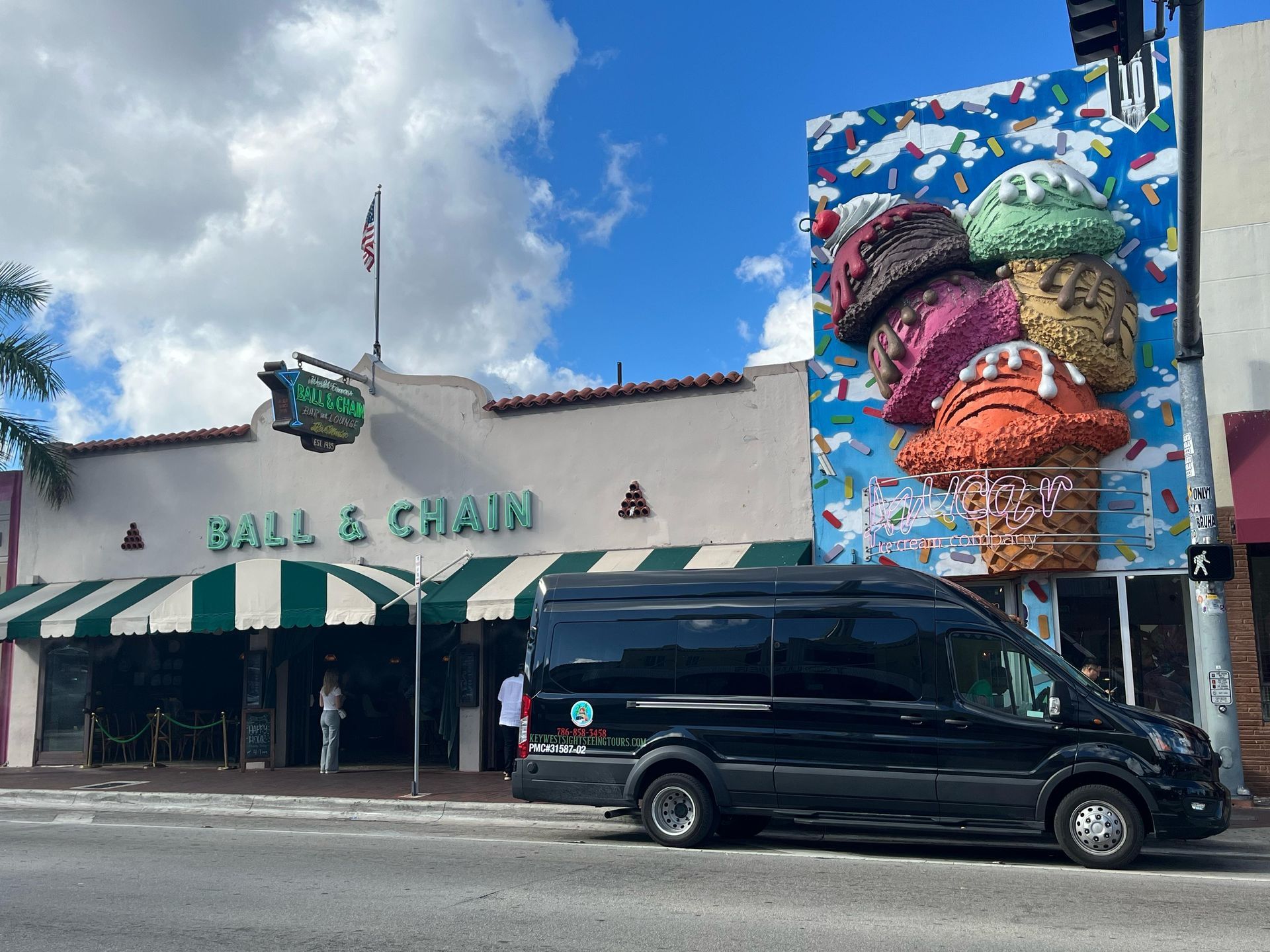 Little Havana Ball and Chain on a Small Group city bus tour