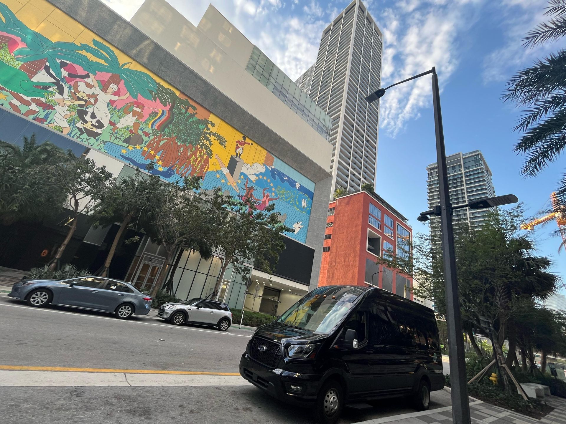 Miami tour bus, best City tour in Miami parked in Downtown Miami
