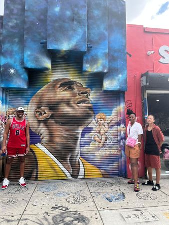 Mural of late Koby Bryant in wynwood walls on the Miami City Tour