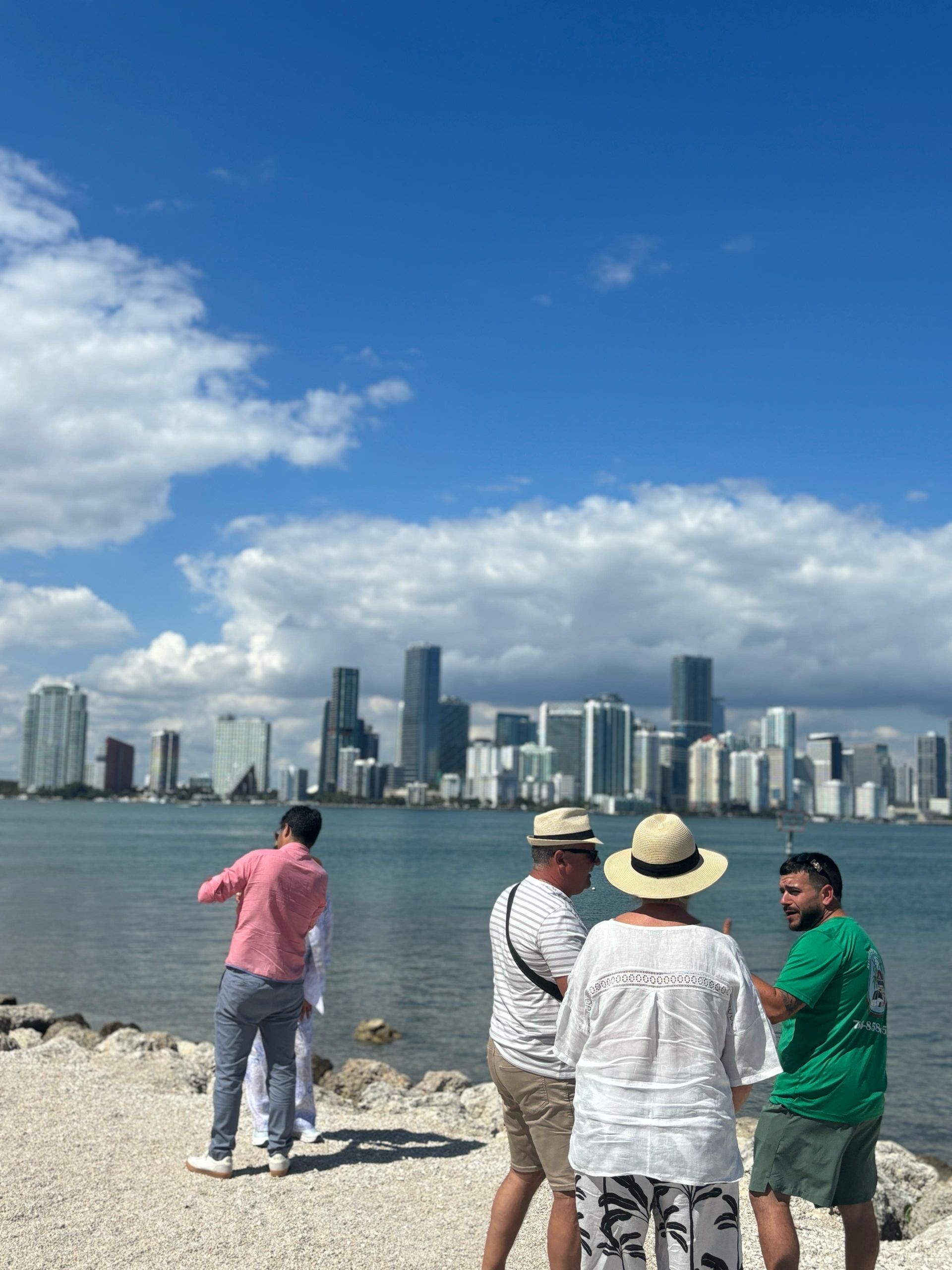 Skyline photo stop on a Miami tour
