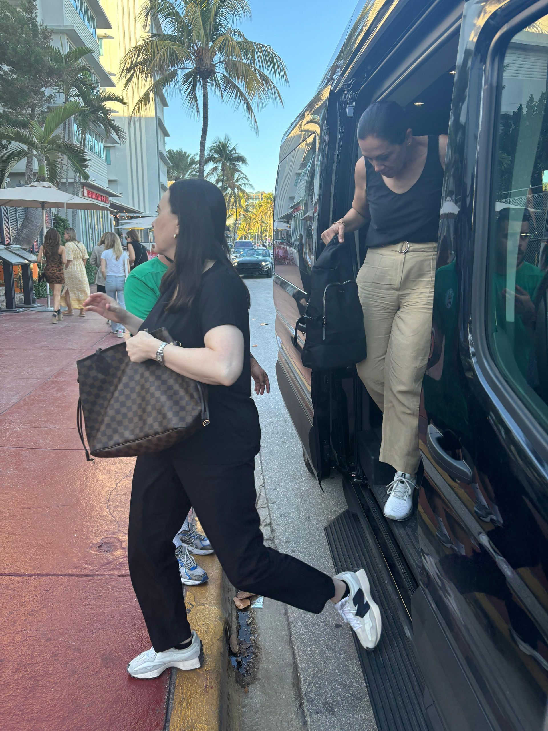 South Beach on a private Miami bus tour