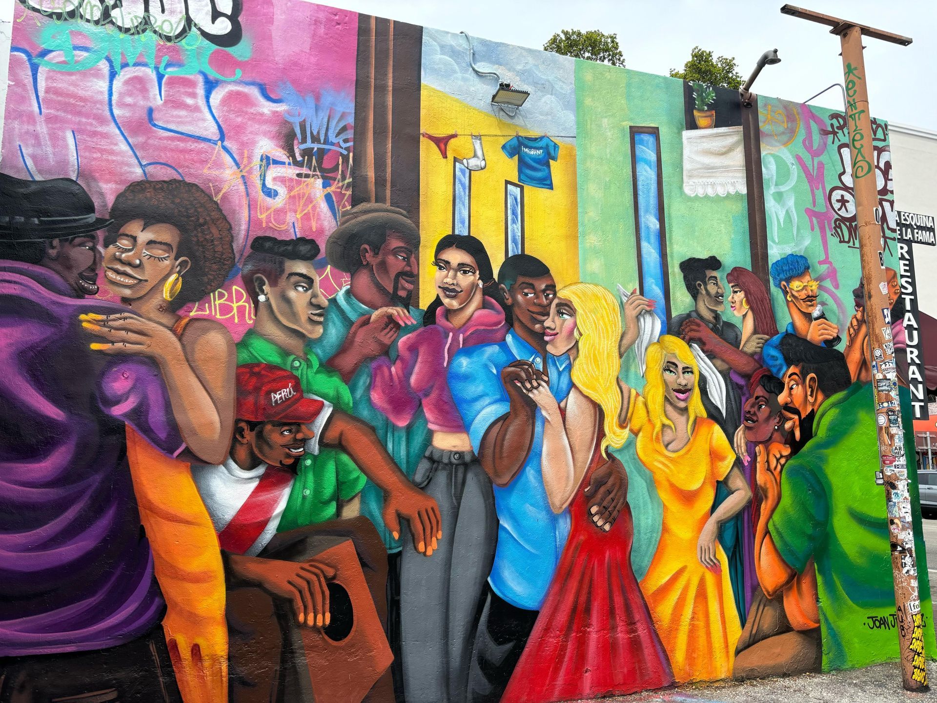 little Havana Mural on the Little Havana Walking tour 