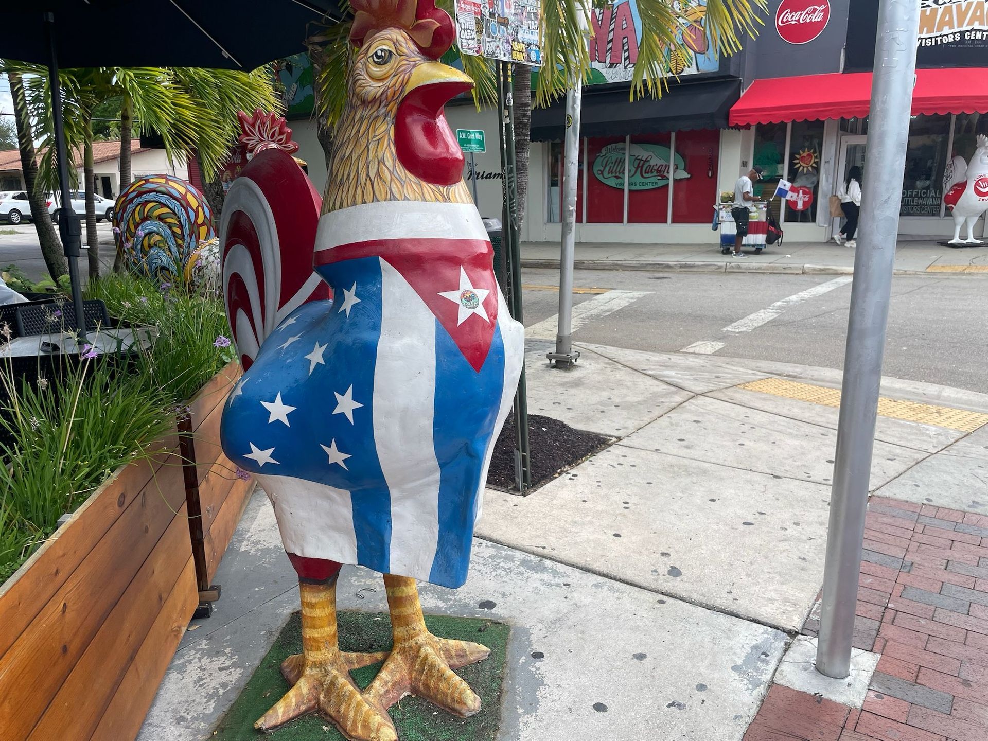 Miami City tour route map in little Havana
