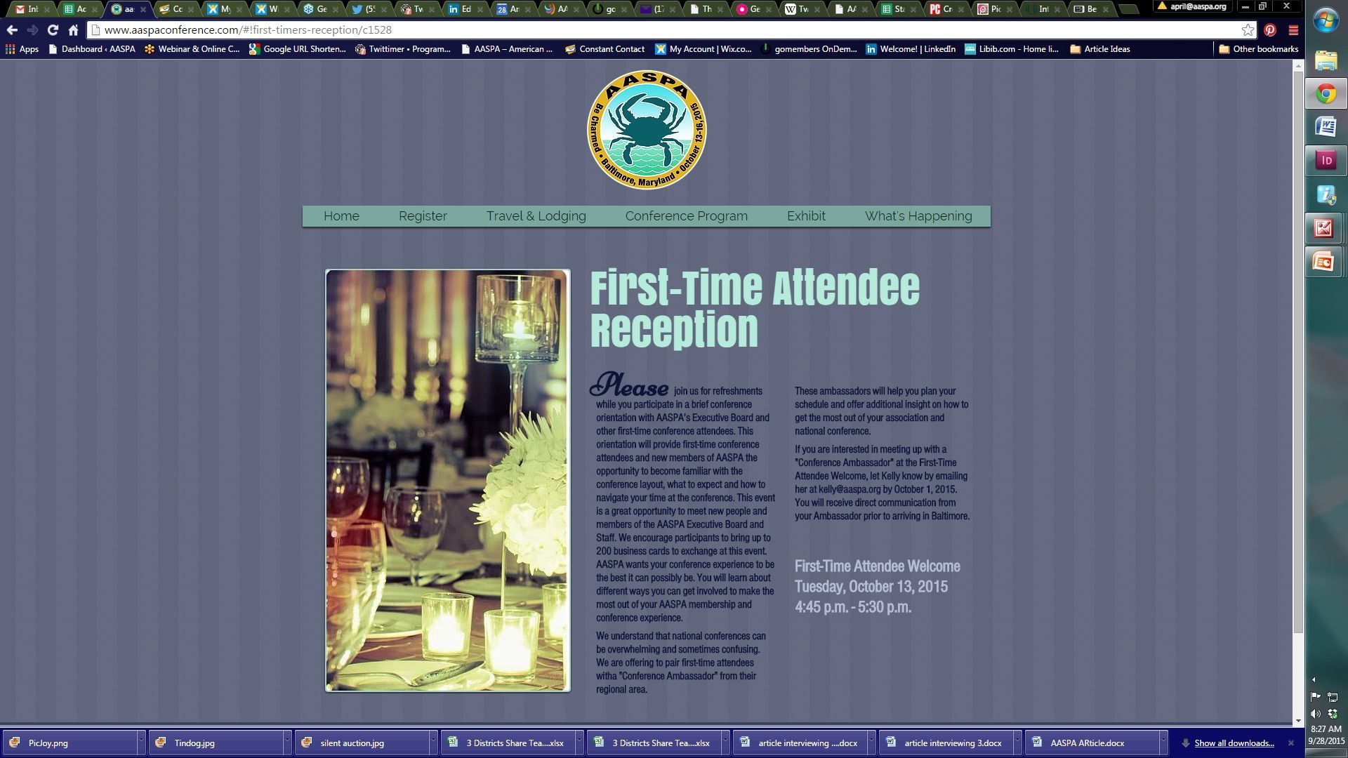 Webpage with 