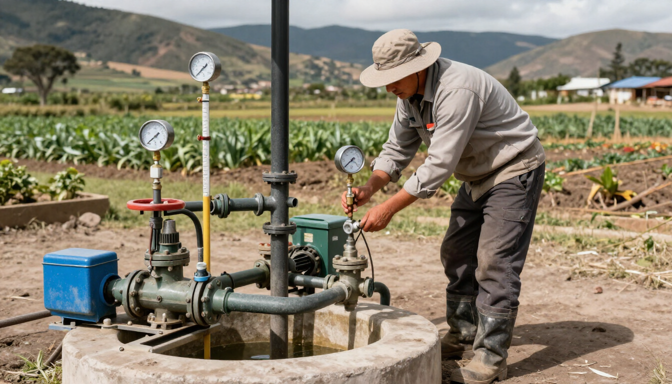 Prueba técnica de bombeo y revisión de equipamiento de pozo