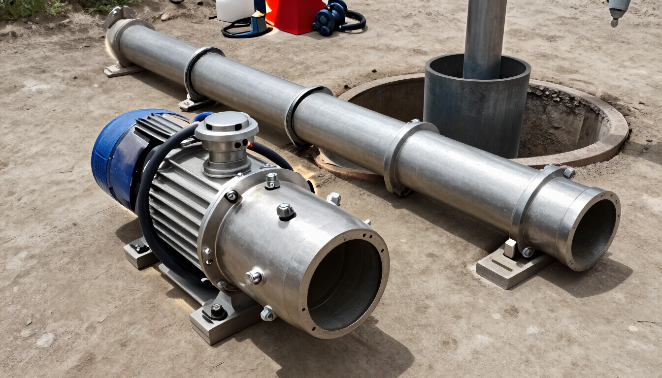 Bomba sumergible para pozo tubular