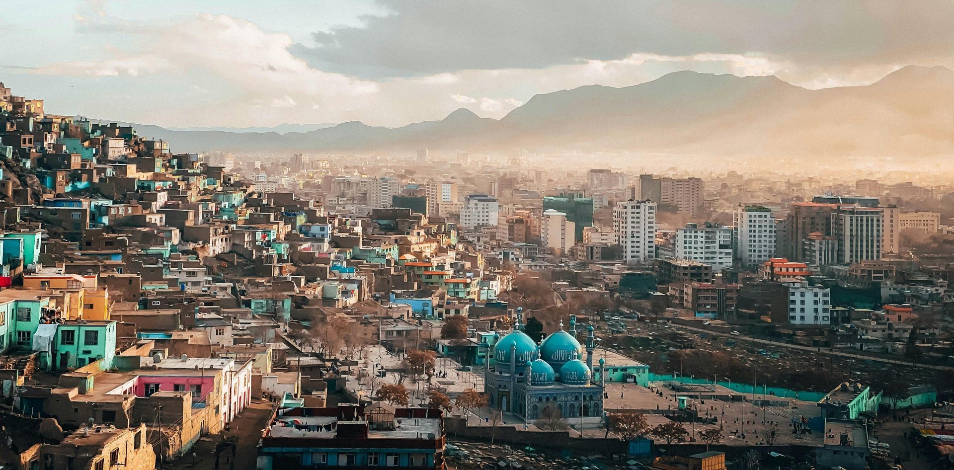 Afghan city view