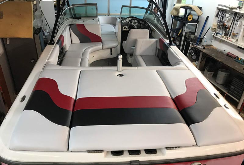 Boat upholstery