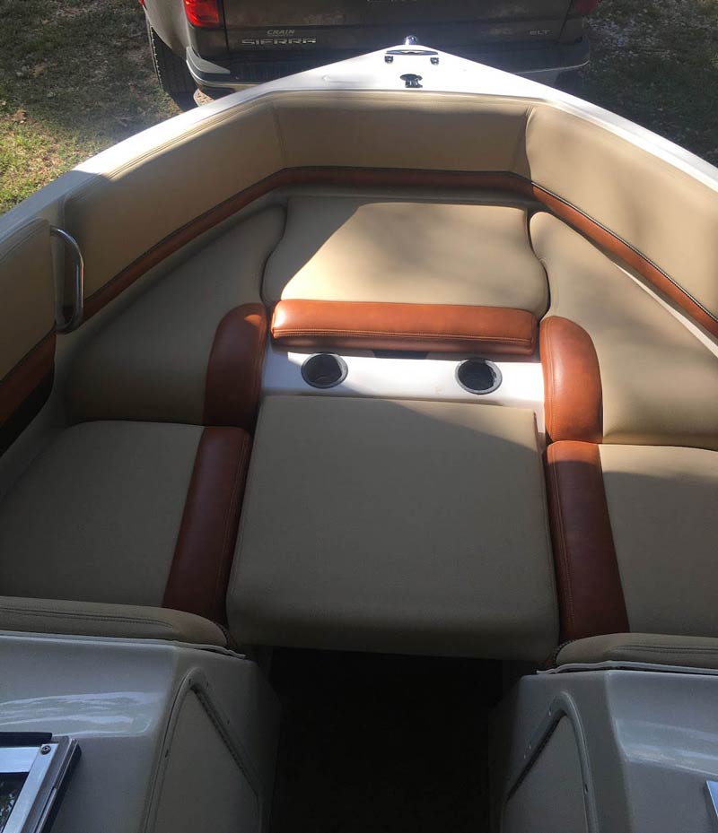 Boat upholstery