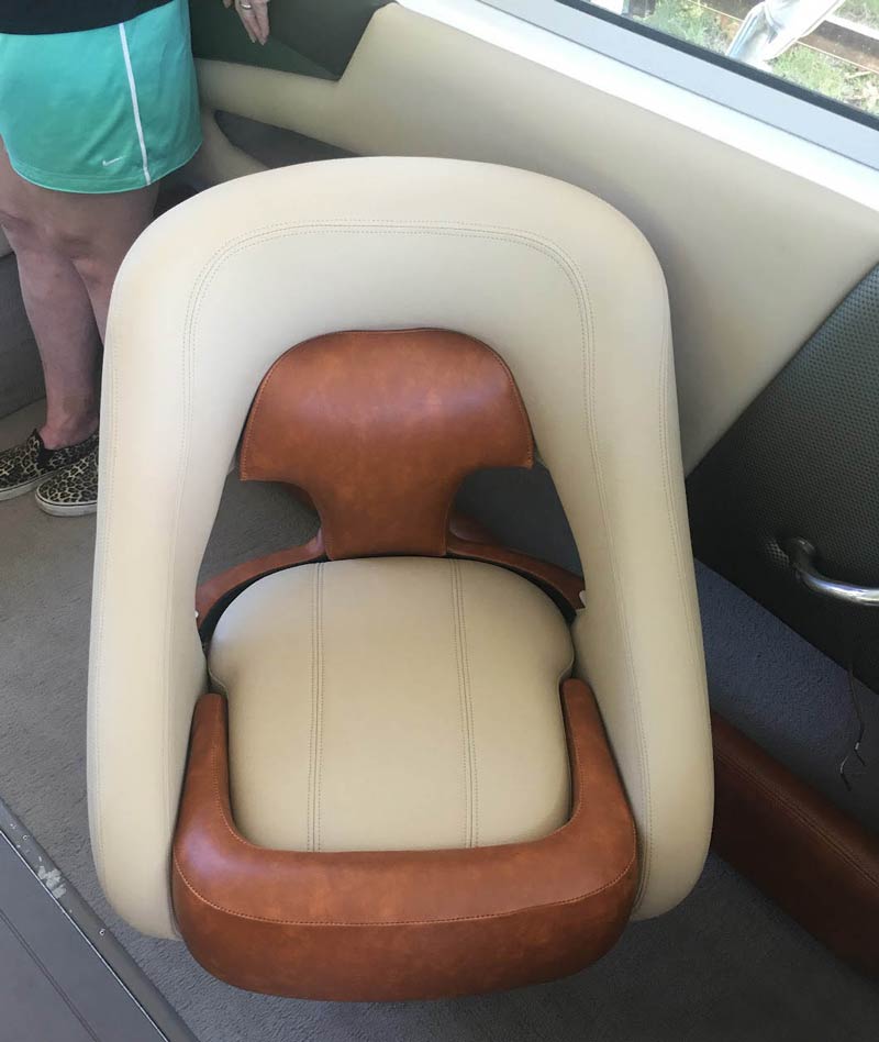 Boat upholstery