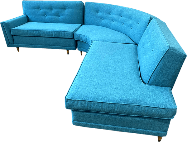 Blue sofa