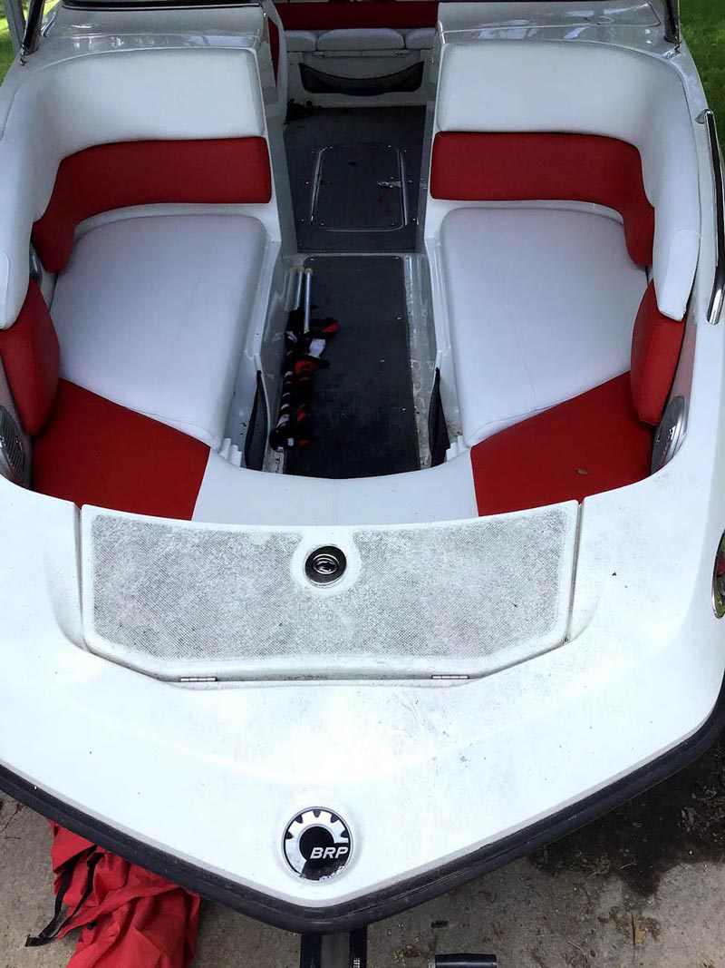 Boat upholstery