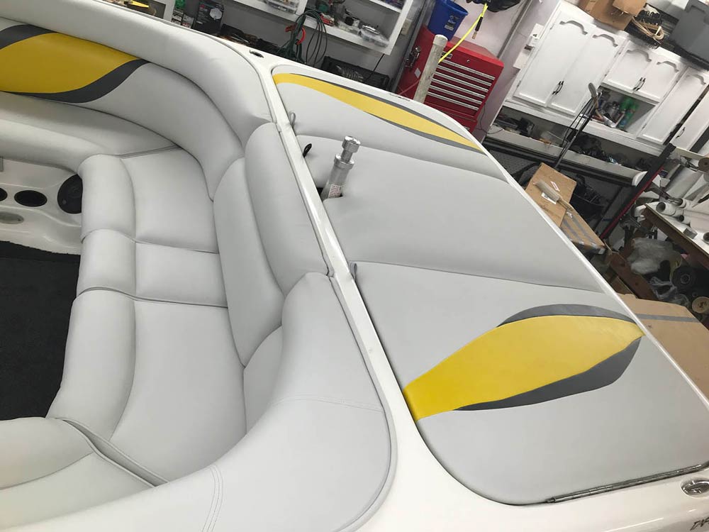 Boat upholstery