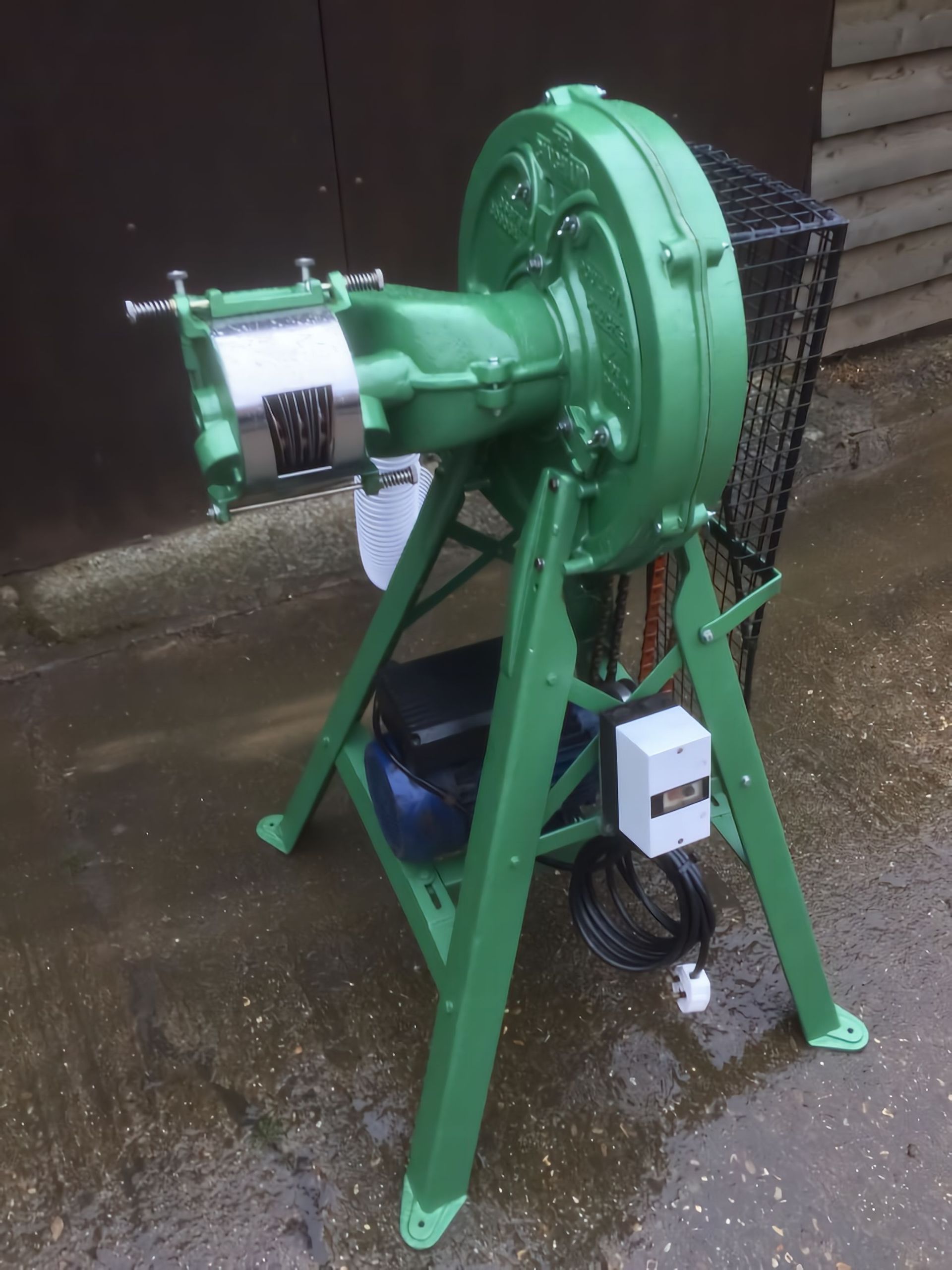 Refurbished used Bingham Dry Plucking Machine by Storey Poultry Supplies