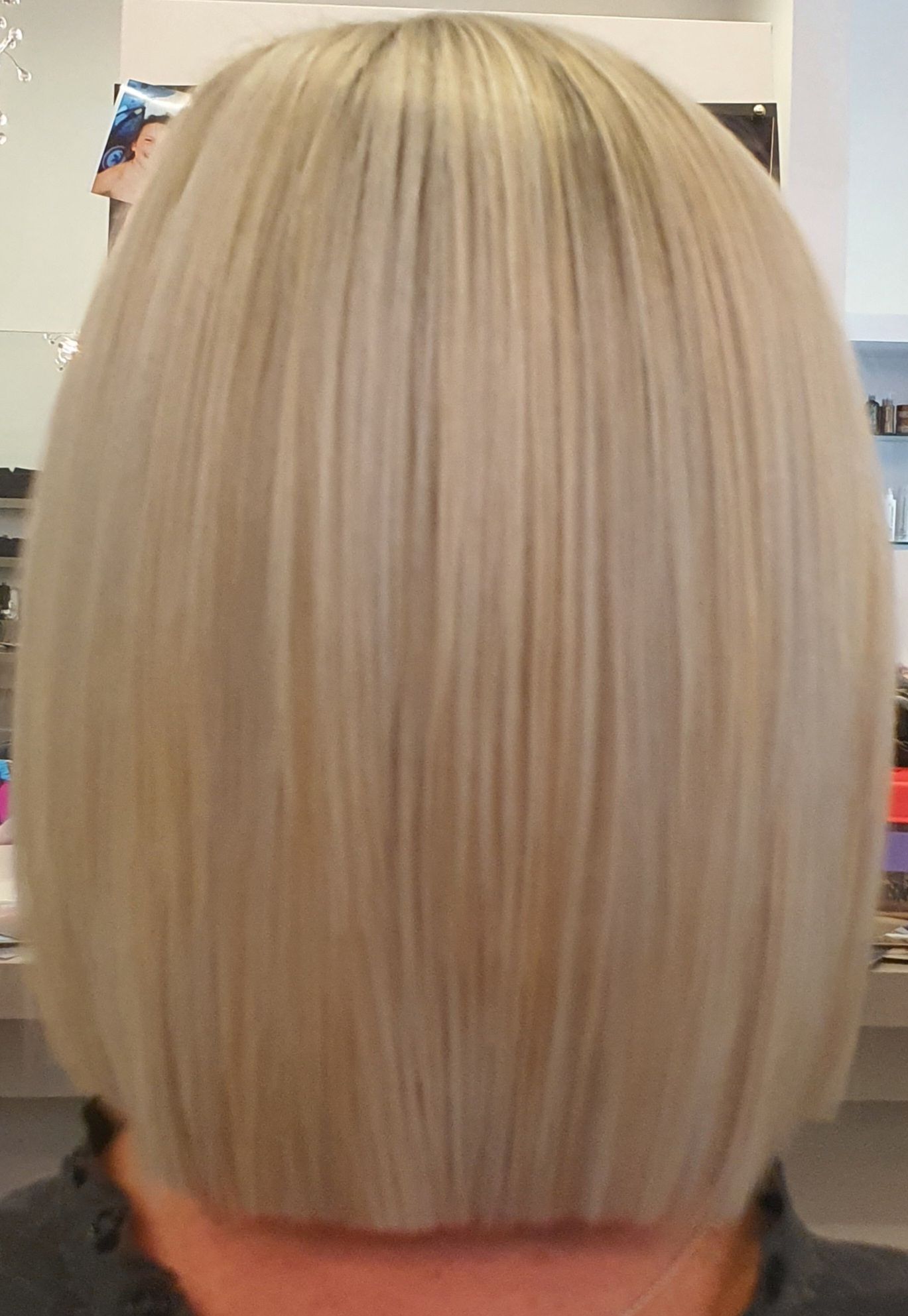 straight hair
