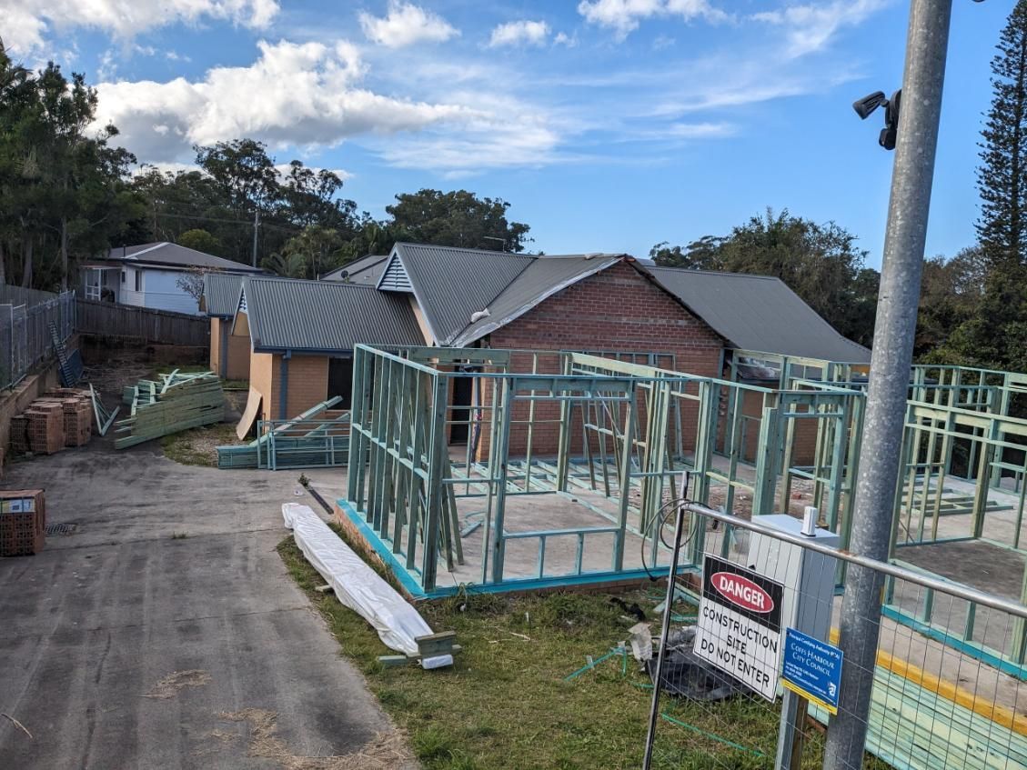 A House is Being Built in the Middle of a Residential Area — BK Build Group in Sawtell, NSW