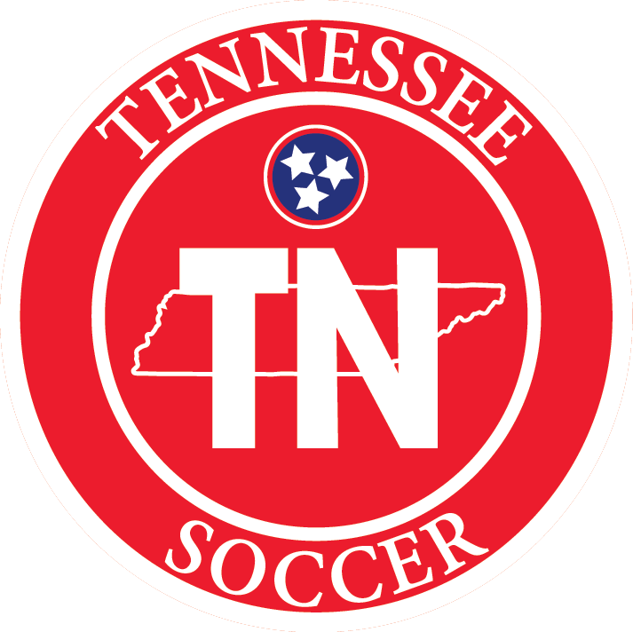 The logo for tennessee soccer association