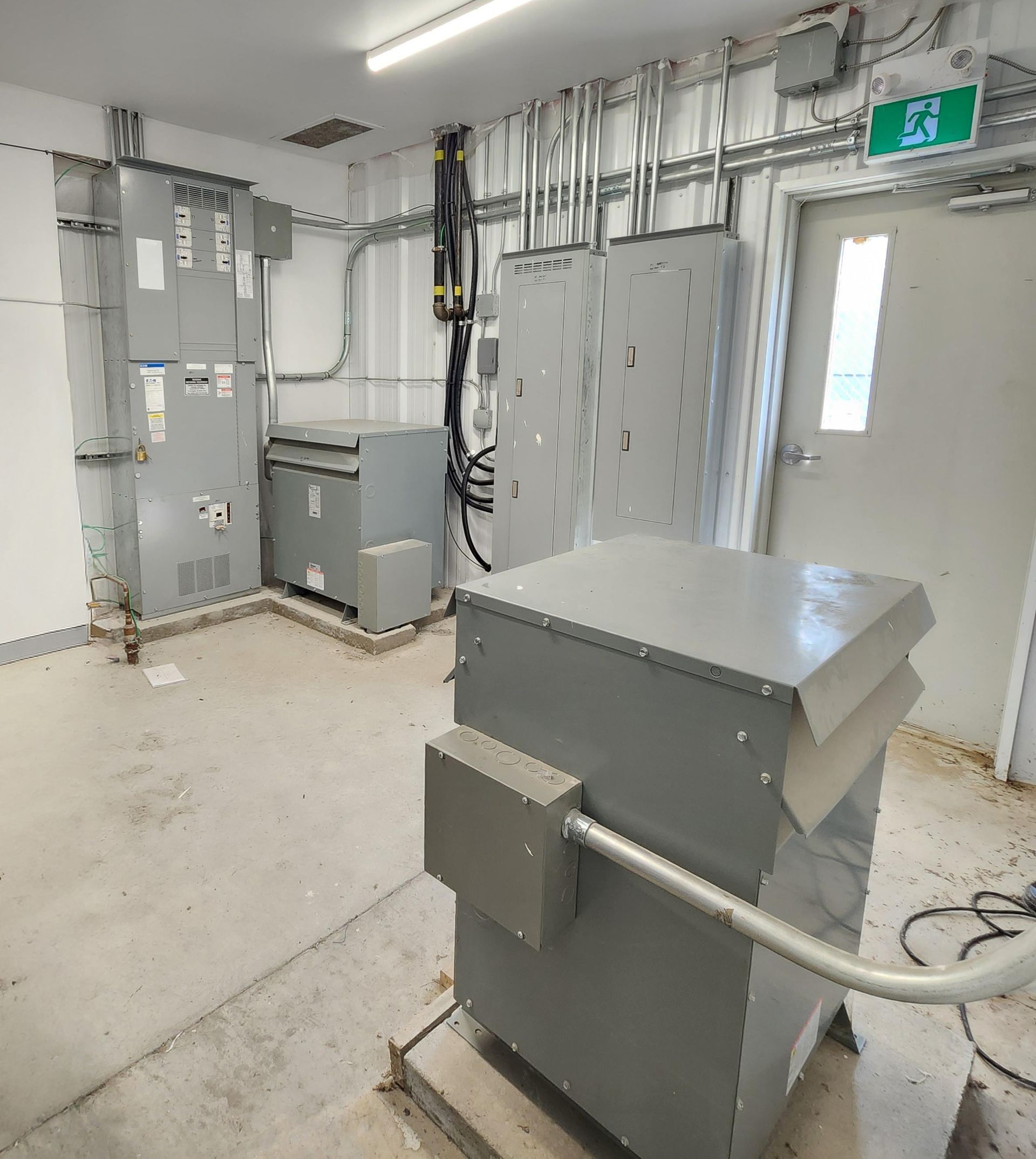 Hydro utility service submission documentation.