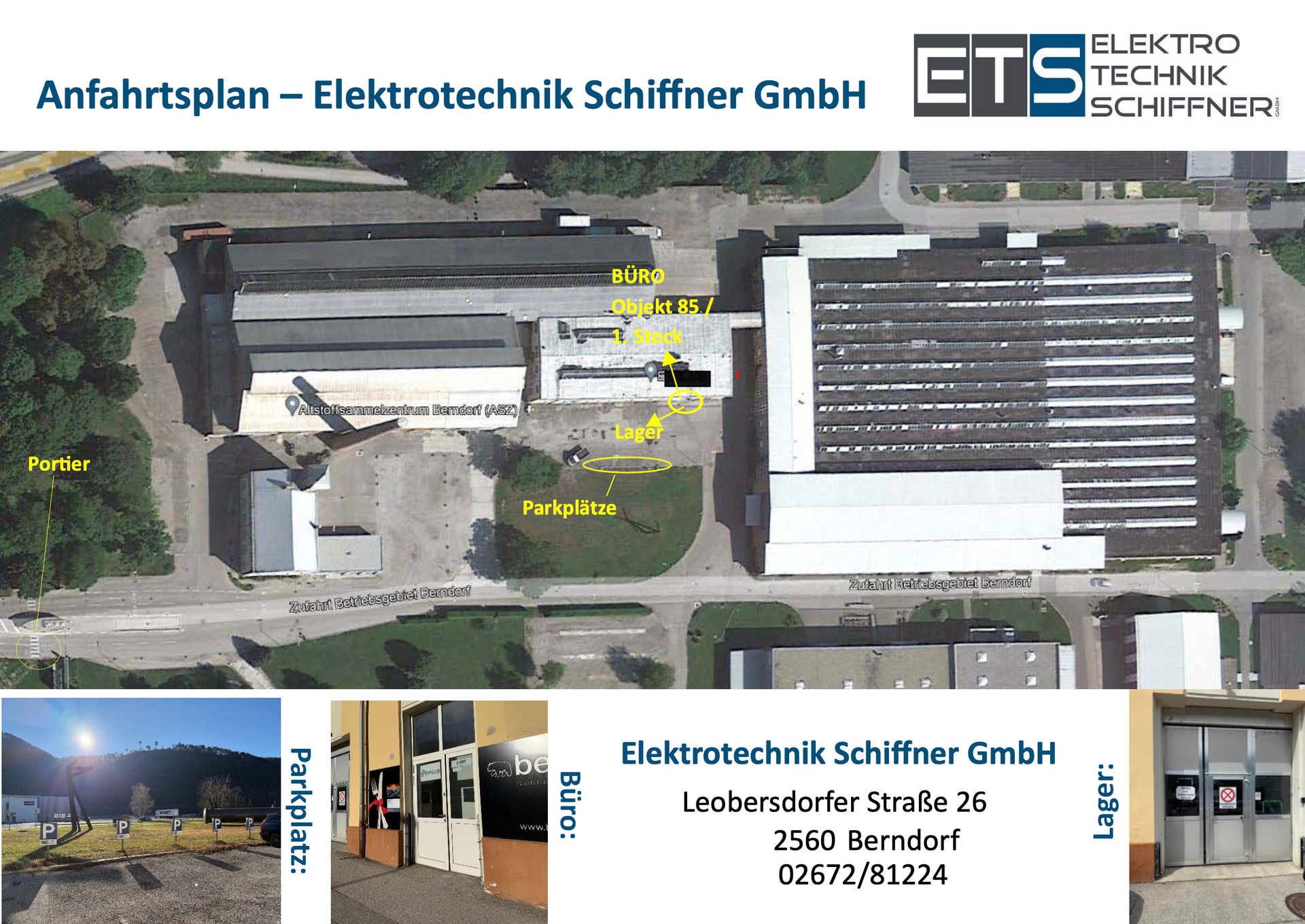 Anfahrtsplan