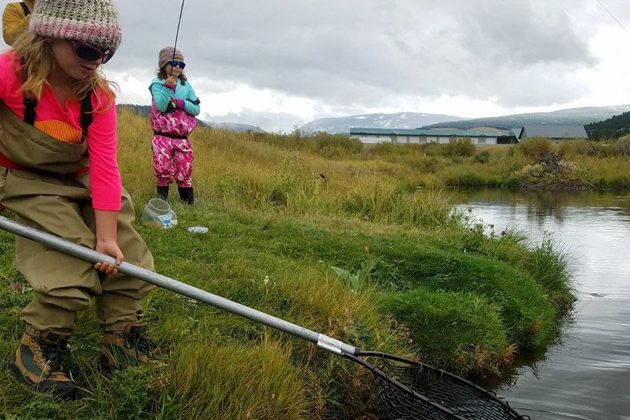 Youth Fishing Montana