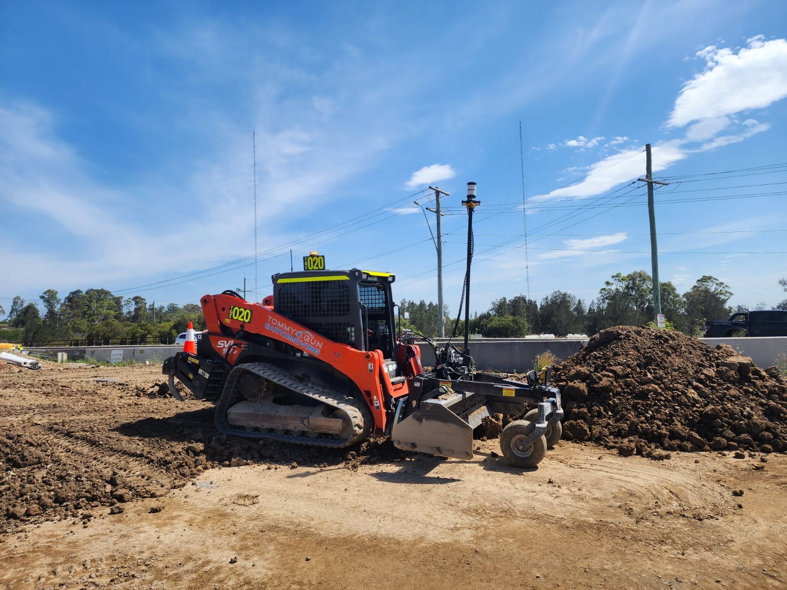 Site cuts and clean-ups