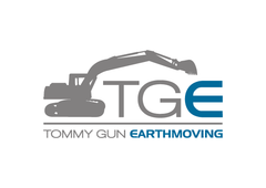 Tommy Gun Earthmoving logo