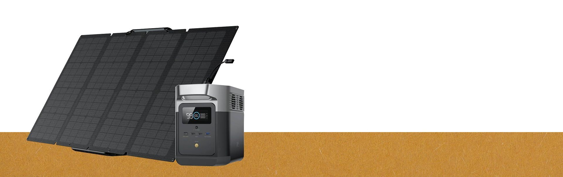 Camping Batteries On Top Of A Brown Table — Goulburn Solar In Picton, NSW