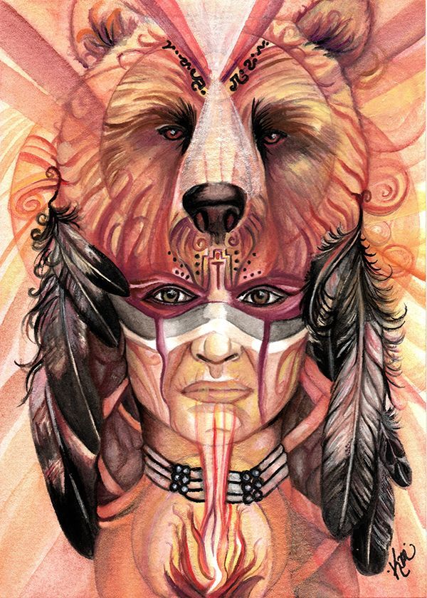 The Great Healer: Spirit of the Brown Bear by Kristen Myers