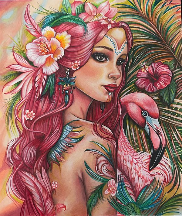 Colors of the Soul: Spirit of the Flamingo by Kristen Myers