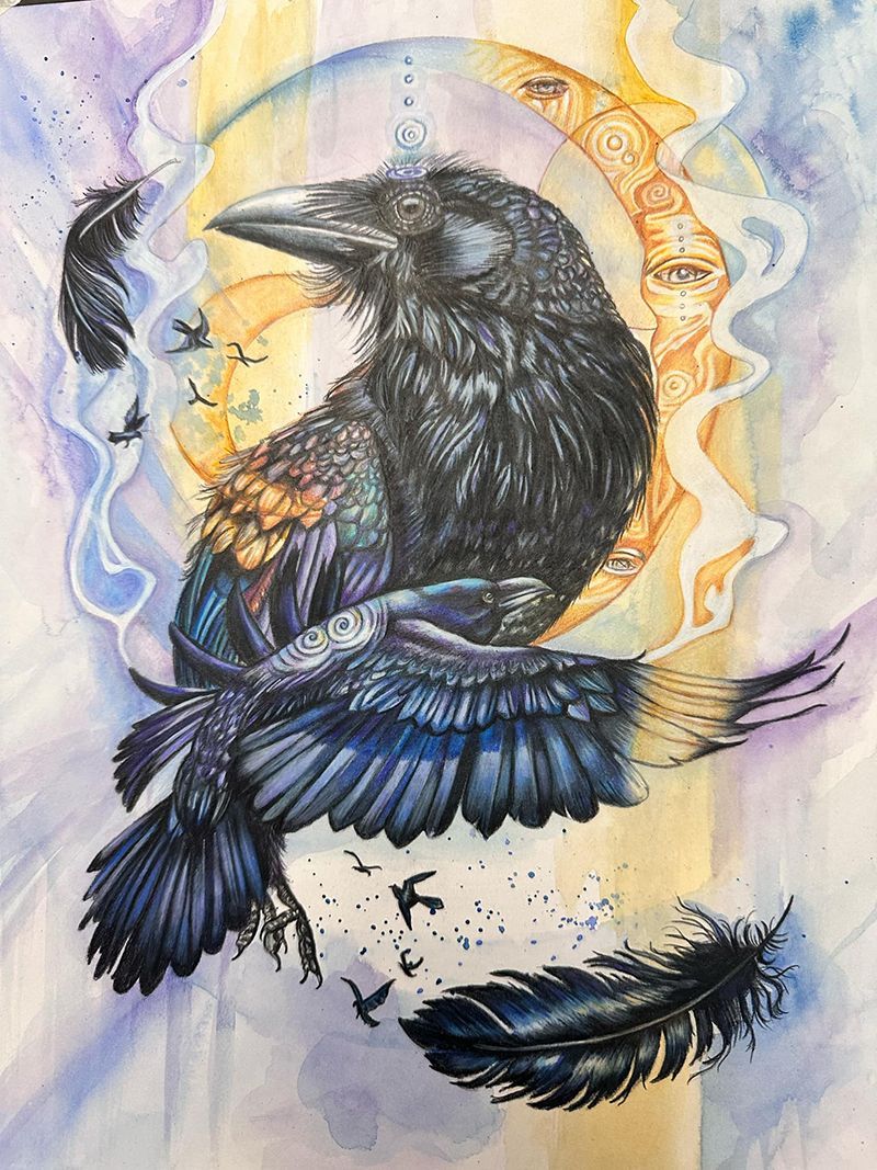 Spirit of the Raven by Kristen Myers