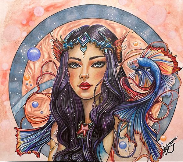 The Siren: Spirit of the Siamese Fighting Fish by Kristen Myers