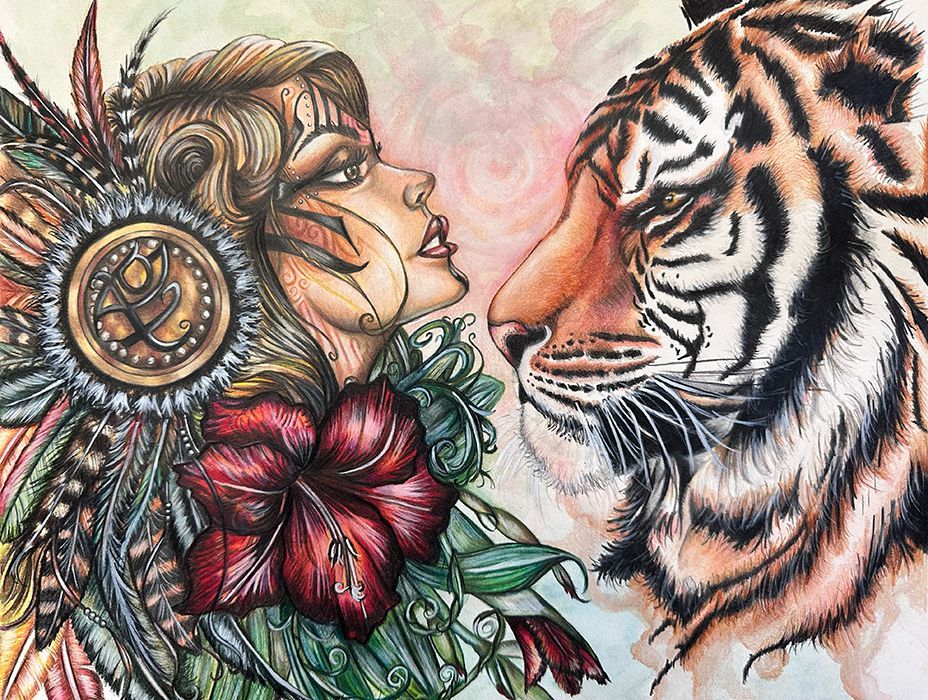 Warrior’s Courage: Through the Tiger’s Eyes by Kristen Myers