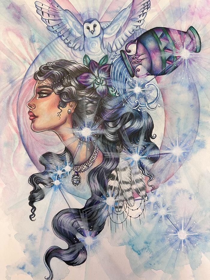 Aquarian Woman by Kristen Myers