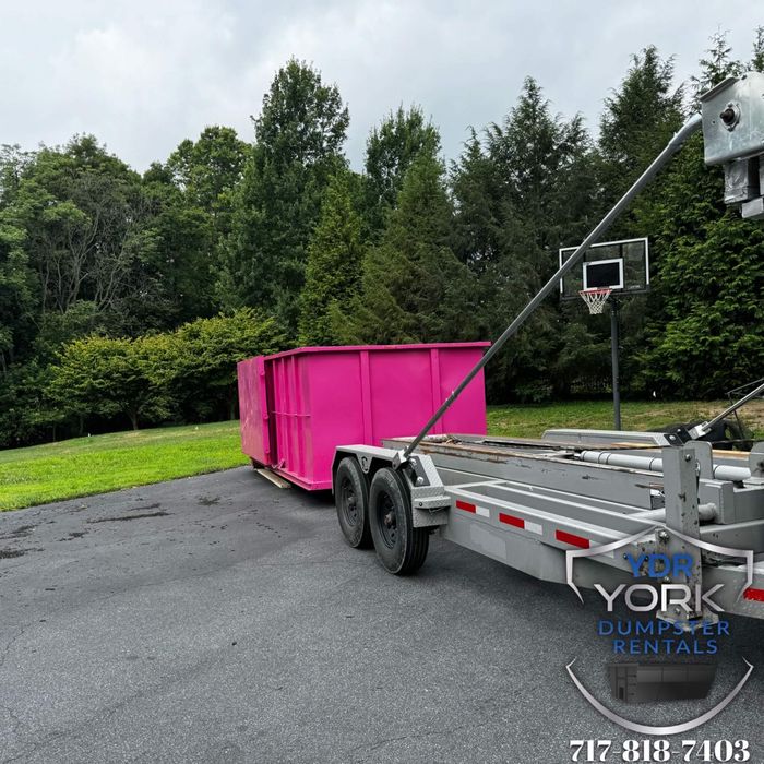 York Dumpster Rentals for a Commercial Client