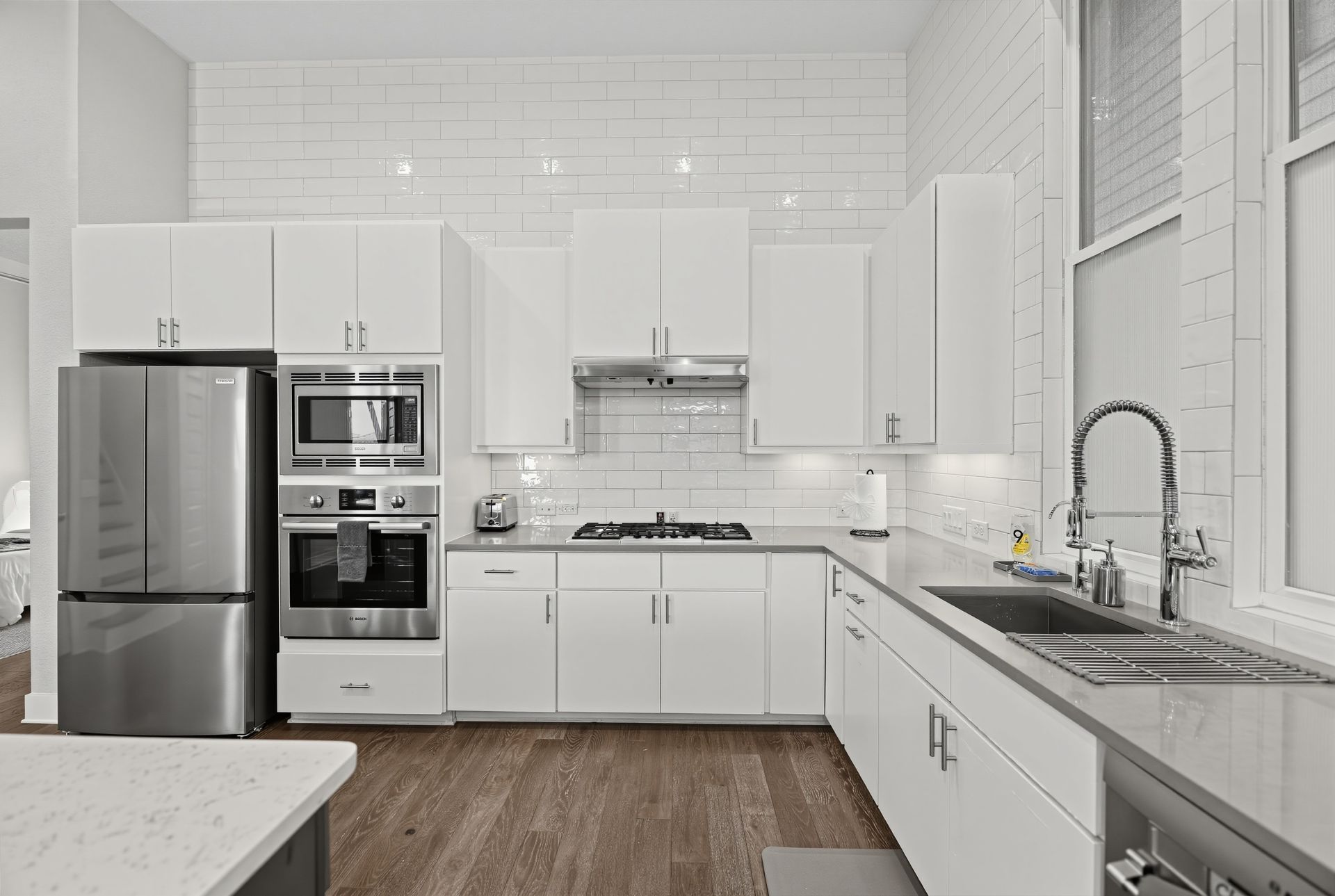 Spacious, fully equipped kitchen in a Morada Group home