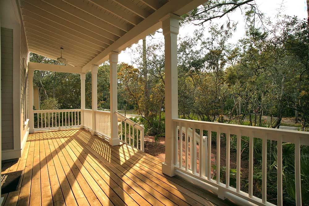 Porch and Yard
