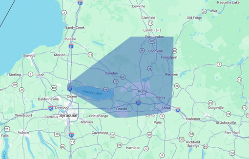 service area map
