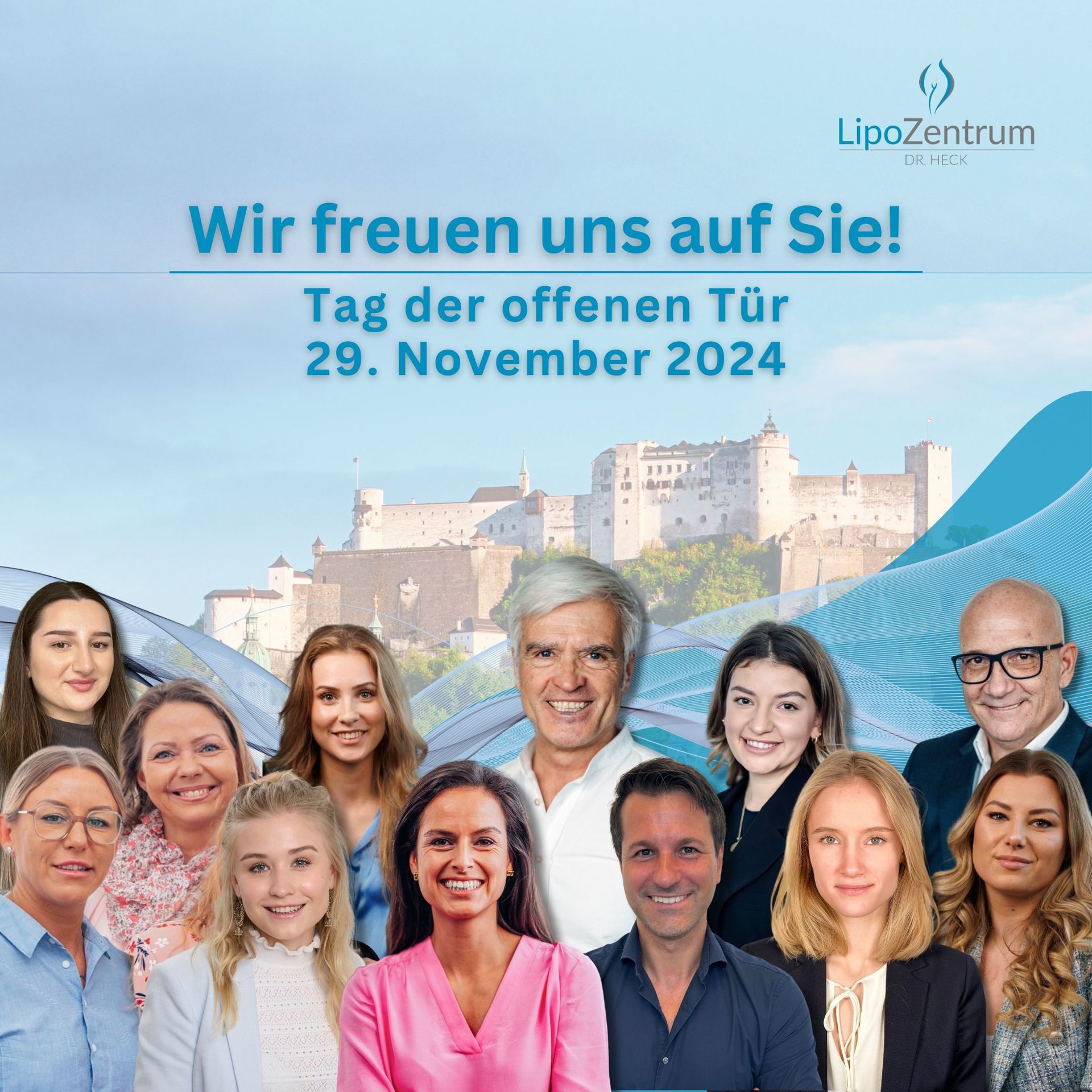 Teambild für den Tag der offenen Türe des Lipozentrums am 29.11.2024