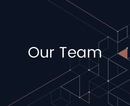 A black background with the words `` our team '' written on it
