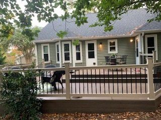 Trex Drecking, Vinyl Siding and Vinyl Railing— Winston-Salem, NC — G.L.C. Home Improvements