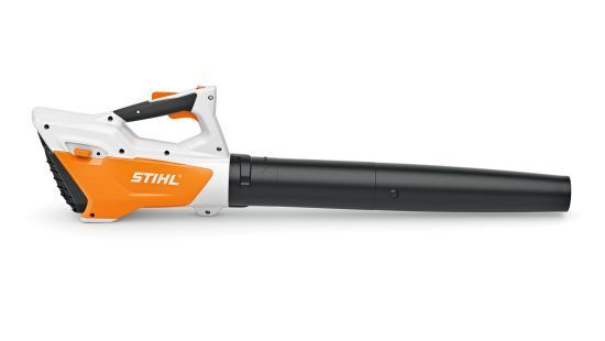 Orange and White Stihl Battery-powered Leaf Blower — Stihl Shop Atherton In Atherton, QLD