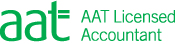 AAT licensed accountant logo