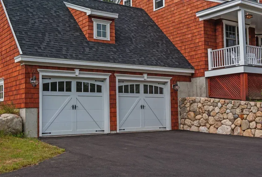 A residential garage door sale and installation in Nashville, NC by Chappell's Overhead Door