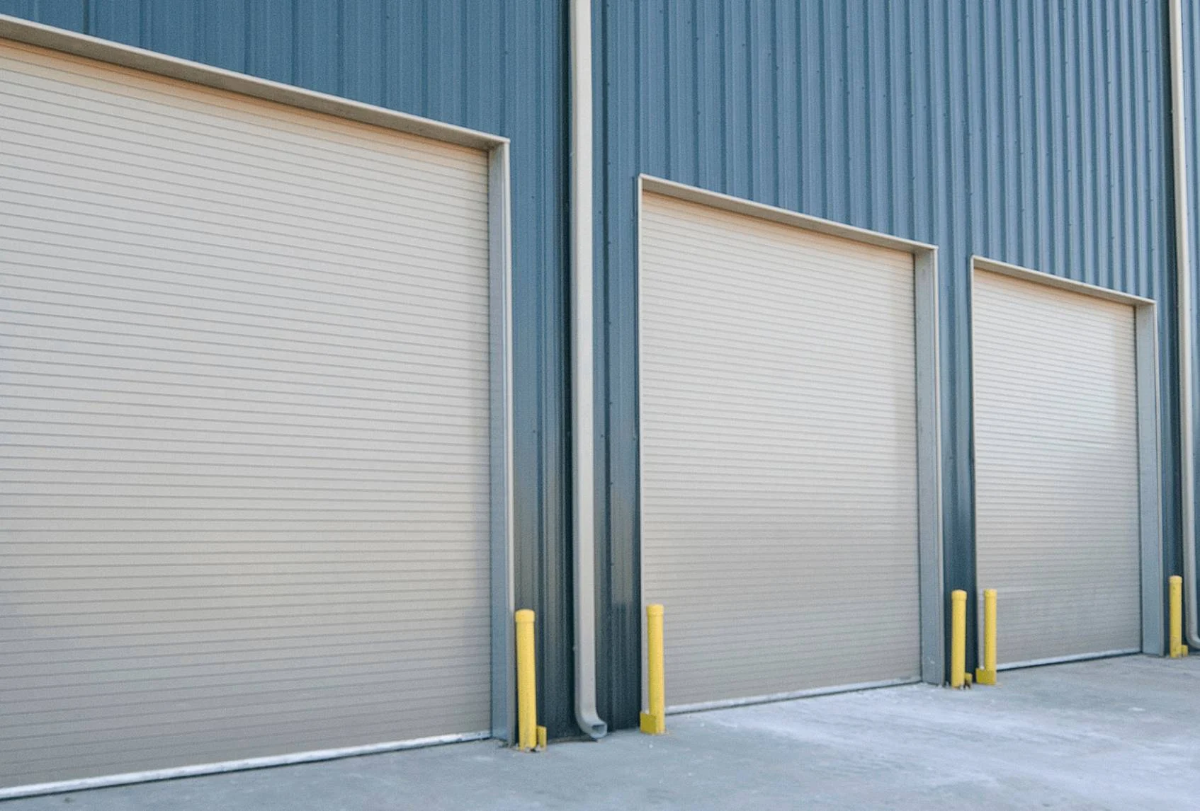 A commercial garage door service in Nashville, NC by Chappell's Overhead Door