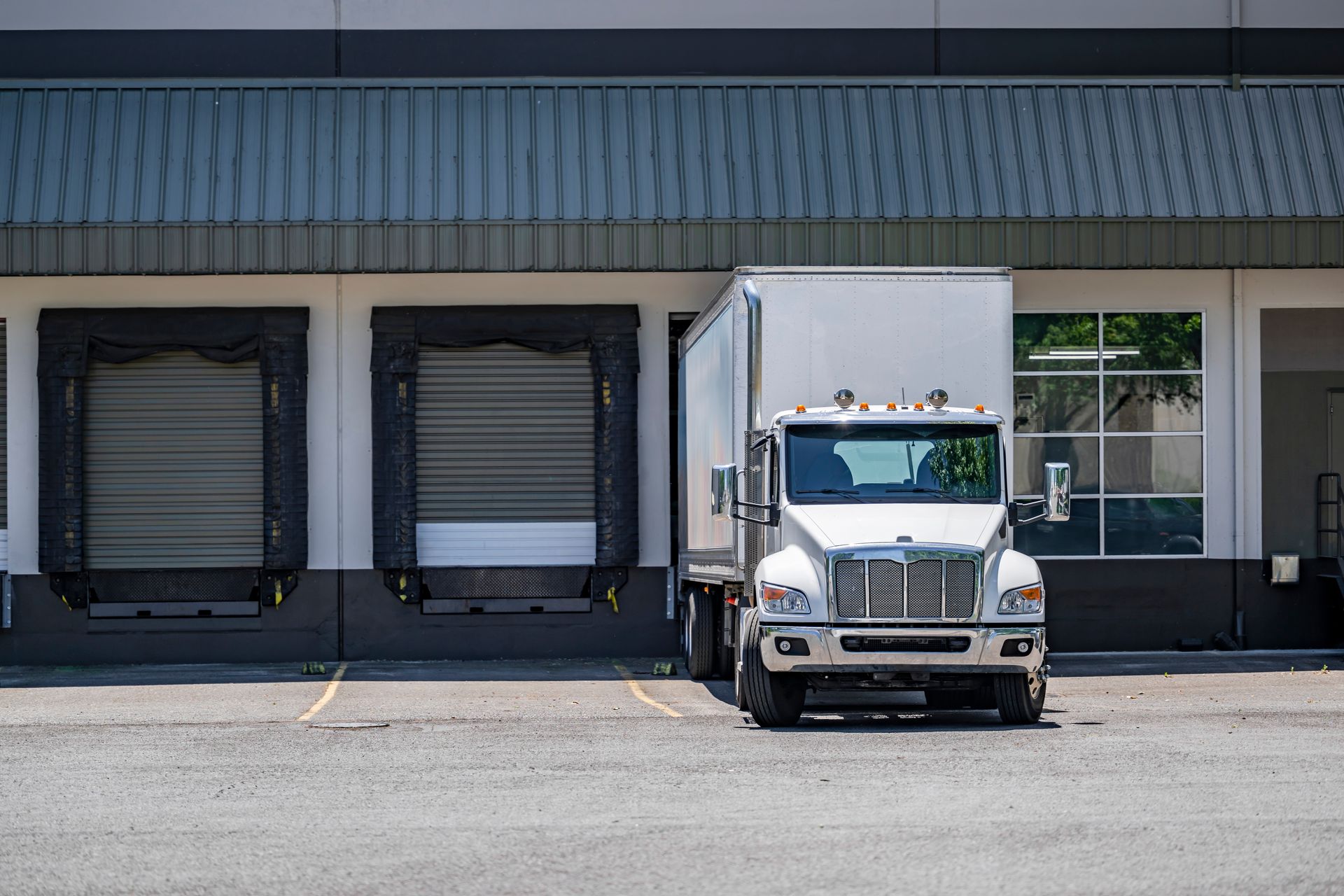 A commercial garage door service in Nashville, NC by Chappell's Overhead Door
