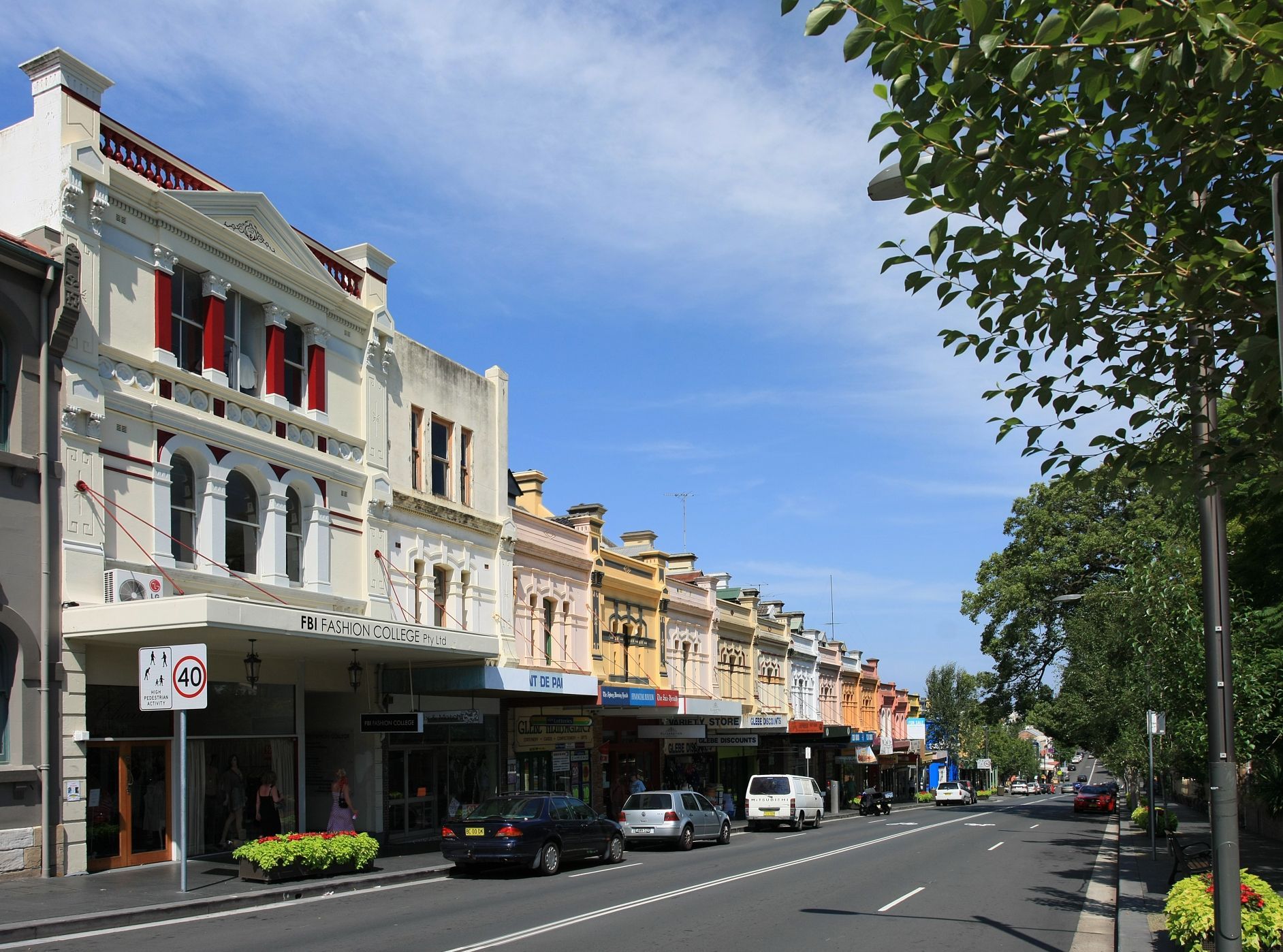 Intersection of King Street and Enmore Road in Newtown, highlighting the Inner West community served by Tutorio Tutoring senior Biology and Chemistry HSC tutoring.