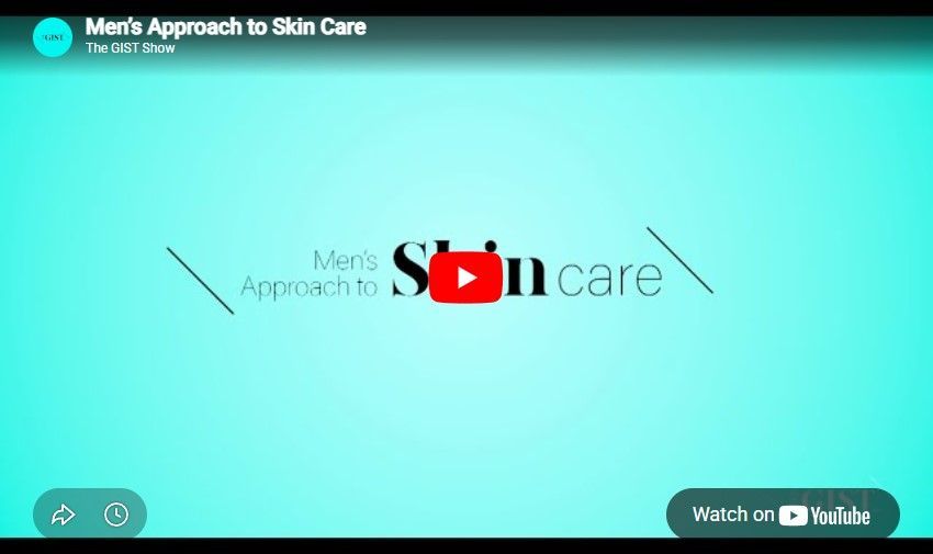 A YouTube video thumbnail on a light teal background featuring the text 
